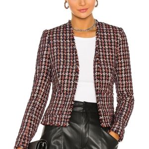 Adette Tweed Blazer L'AGENCE